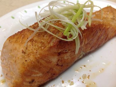 香蒜粒鮭魚排（家樂福廚神大賽）