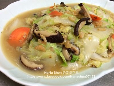 參考食譜 : 開陽白菜