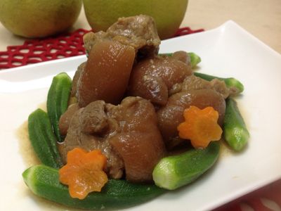 紹興酒醬燒豬腿庫（家樂福廚神大賽）