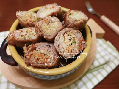 參考食譜 : 壽喜燒風味菜捲