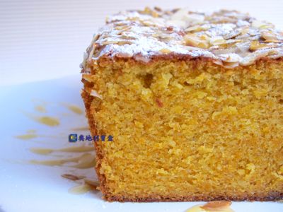 參考食譜 : 地瓜絲杏仁蜂蜜蛋糕