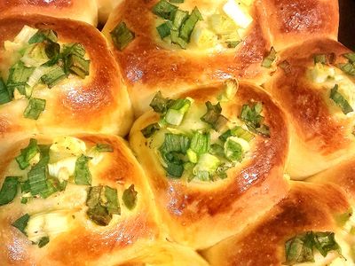 香蔥餐包(麵包機105T)