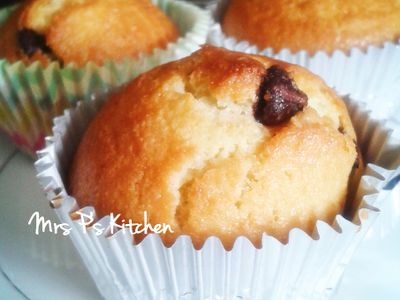 參考食譜 : 百搭馬芬[不敗簡易四步驟]