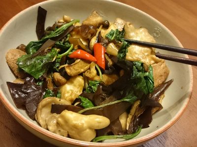 [素]香炒三杯菇