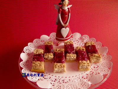 參考食譜 : 馬卡龍果醬餅乾－奧地利 聖誕節傳統美食