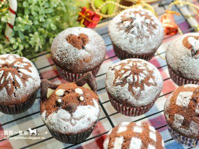 參考食譜 : 雙倍濃郁~巧克力豆馬芬蛋糕