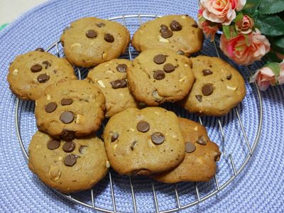 腰果巧克力豆餅乾