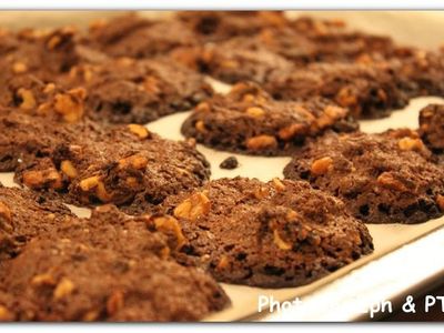 參考食譜 : 巧克力餅乾