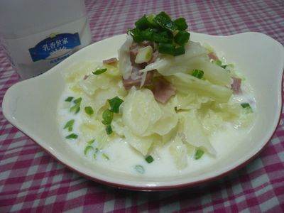 奶香燉高麗菜-光泉鮮乳
