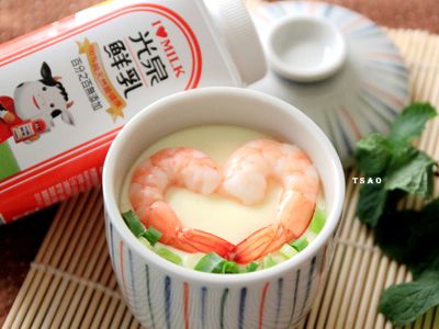 參考食譜 : 奶香茶碗蒸 ❤ 『光泉鮮乳』