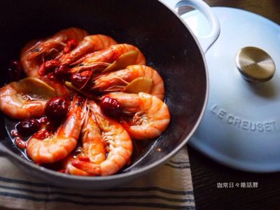 參考食譜 : 枸杞麻油蝦❤冬日暖呼呼進補料理