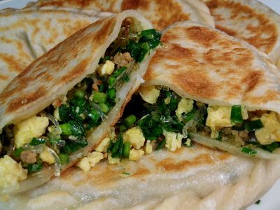 參考食譜 : 韭菜盒子