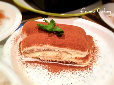 參考食譜 : 提拉米蘇 Tiramisu