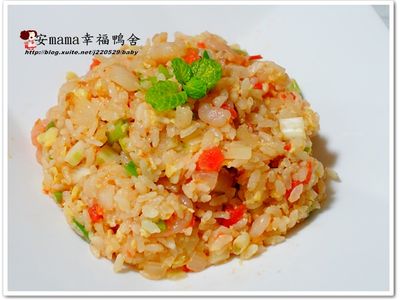 參考食譜 : 壽喜蝦仁炒飯~~穀盛壽喜燒