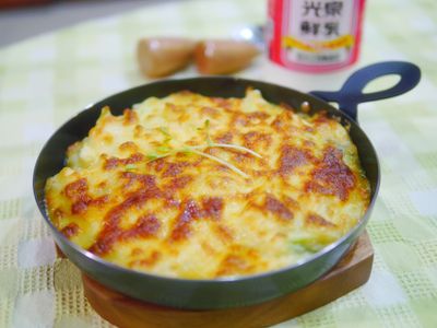 焗烤白醬花椰菜♥光泉鮮乳