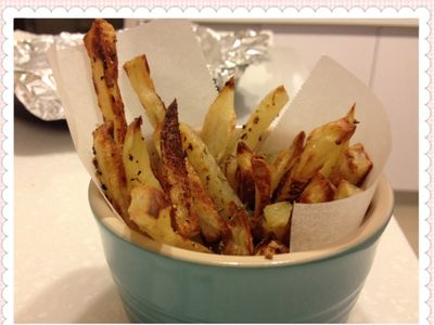 參考食譜 : 無油煙酥脆薯條