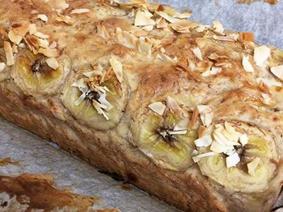 純素濃濃香蕉蛋糕