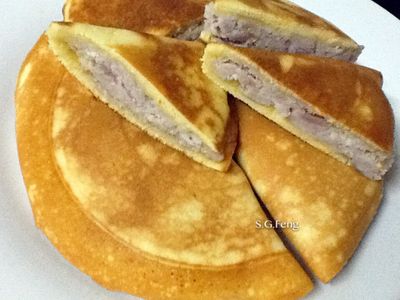 參考食譜 : 芋泥燒