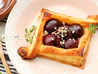 簡易酥皮櫻桃派