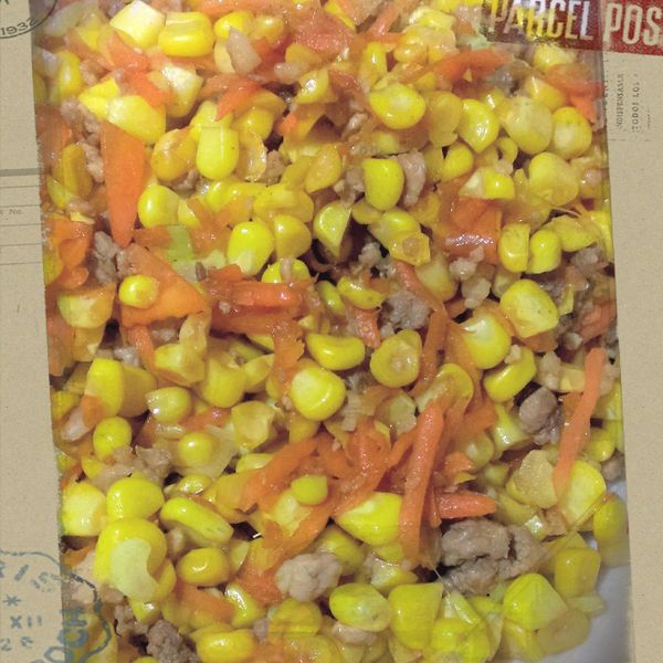 【小雨食堂】玉米炒肉末 : 阿弘上菜一起做