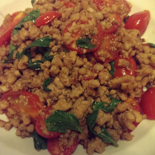 扒完三碗飯! 泰式打拋豬 食譜 : Bear mama一起做