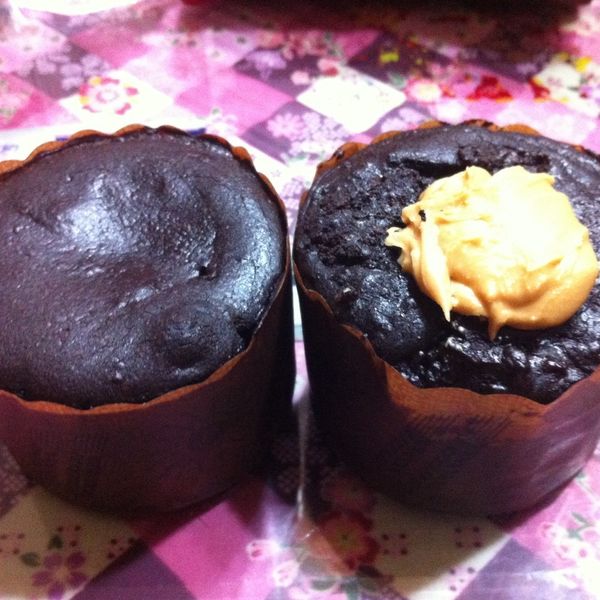 不失敗的奧利奧花生醬巧克力杯子蛋糕 : Yu Hsiao一起做