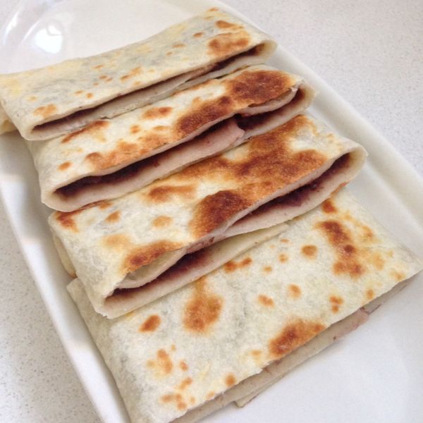 豆沙鍋餅：肉包婕兒 一起做