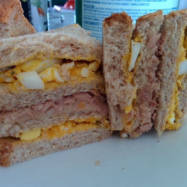 鮪魚&南瓜沙拉三明治：Cindy Yang 一起做