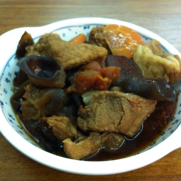 【厚生廚房】黑木耳蕃茄燉肉 : Yoshizu Go一起做