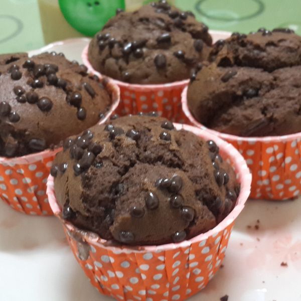 巧克力馬芬蛋糕：Daphne Sun 一起做