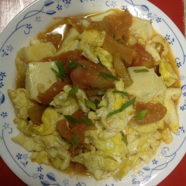 番茄炒蛋(家常菜)：周淑英 一起做