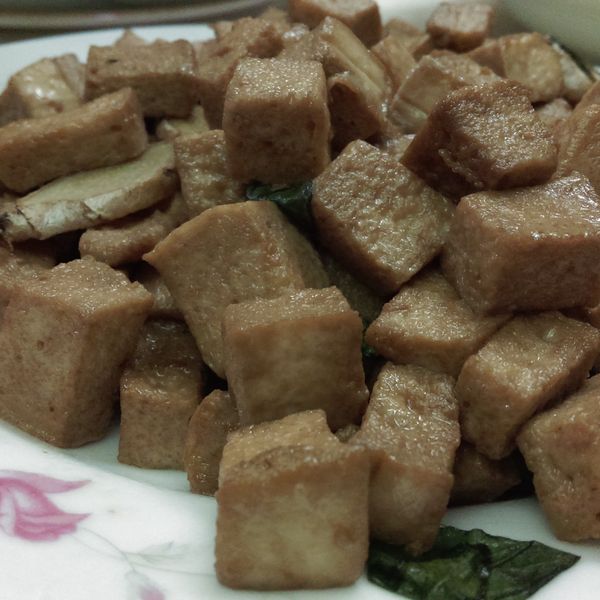 三杯百頁豆腐：Wei Ting Tseng 一起做