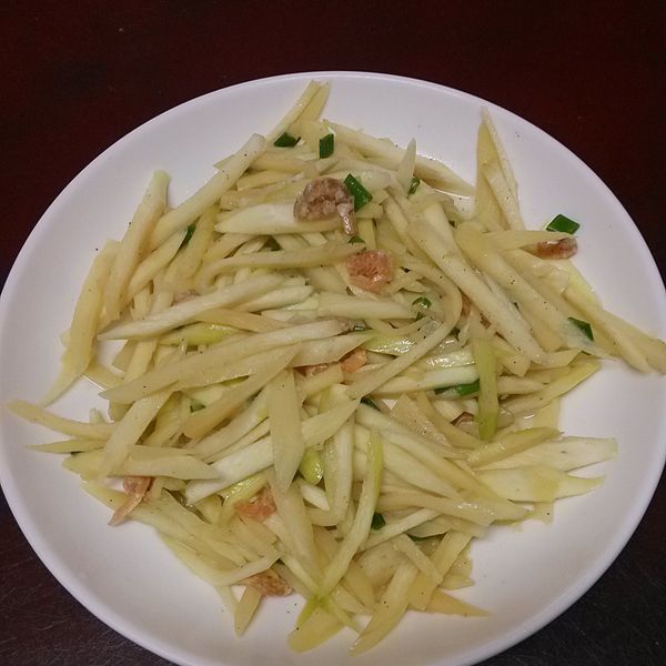 櫻花蝦茭白筍 : 洪瑋一起做