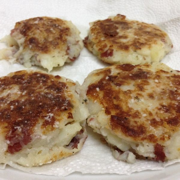 香煎培根薯餅：Zandra Liao 一起做