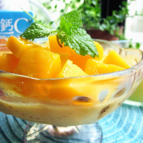超濃芒果布丁：甜姐兒玩廚藝 一起做