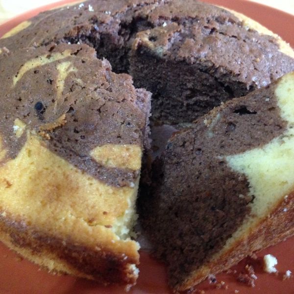 用鬆餅粉做 大理石磅蛋糕：Bunny Ling 一起做