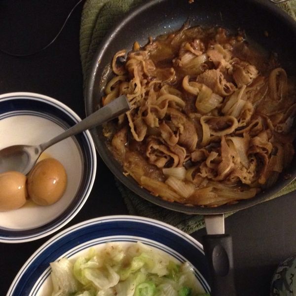 深夜食堂～牛丼：Josephine Chang 一起做