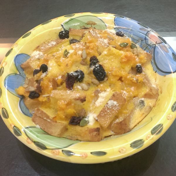 南瓜麵包布丁│熊貓眼女孩：黃鈺雯 一起做