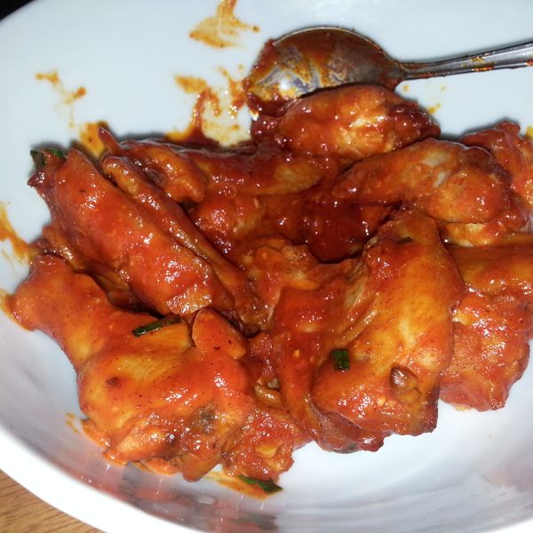韓式辣味雞(免油)：Yating Hung 一起做
