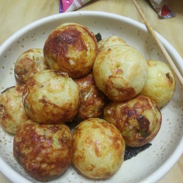 [阿妮塔♥yummy] 外脆內軟章魚燒：尹葵兒 一起做