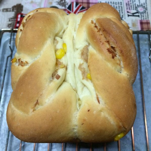 麵包機料理：玉米鮪魚吐司 : 王湘婻一起做