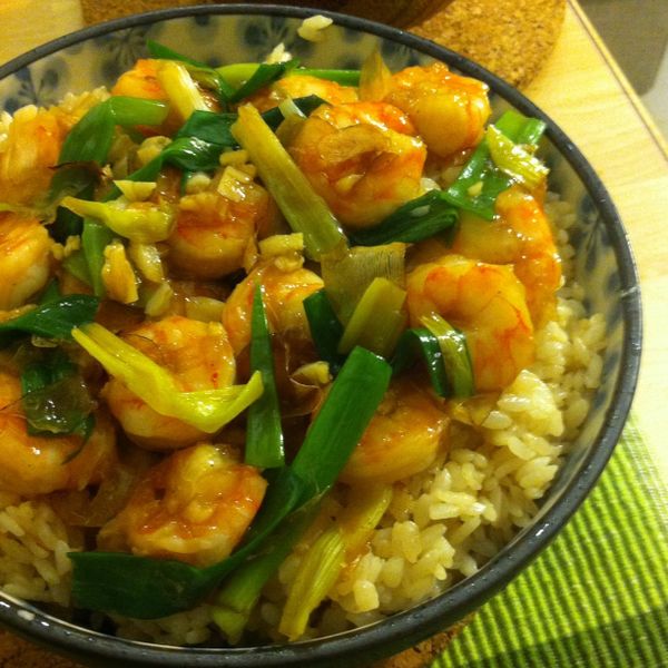 ♫【翻版火燒蝦仁飯】--美魔女Jolyn:Sunny Chiu 一起做