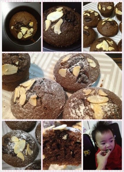 巧克力馬芬蛋糕：廖珮瑜 一起做