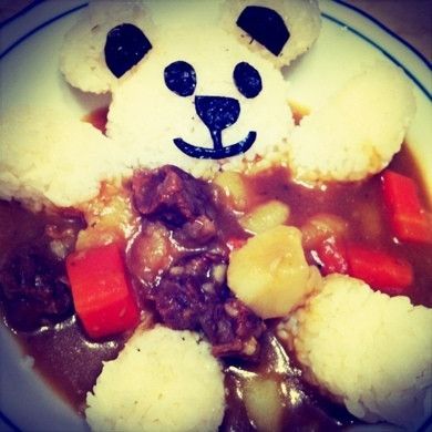 【親子食堂】貓熊..寶寶咖哩飯飯 : 吳麋鹿一起做