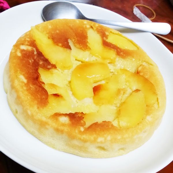 電鍋零失敗♡蜜香蘋果蛋糕：Joy Shen 一起做