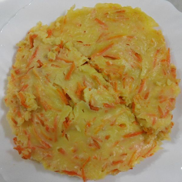 紅蘿蔔蛋餅(電鍋料理) : 鄭淳之一起做