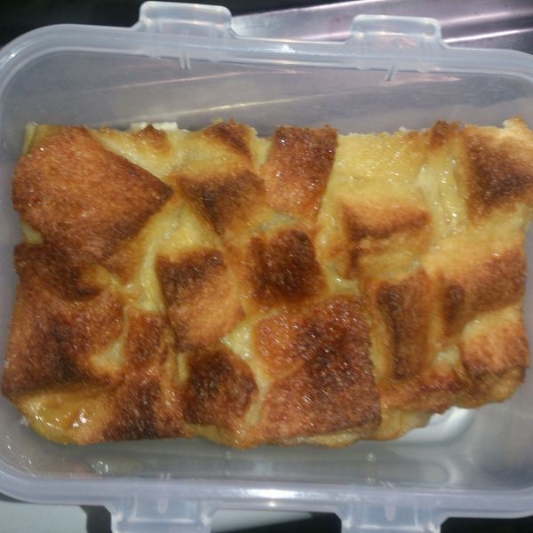 超簡易烤布丁：用土司就可以！：MaiYa 一起做