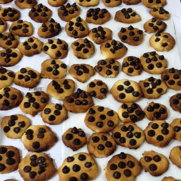 巧克力豆餅乾♥Oly*：雪玲 一起做