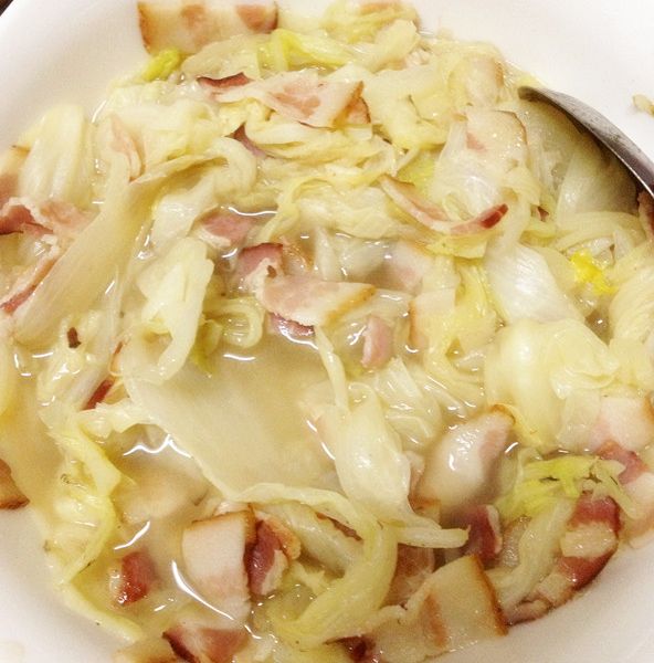 【厚生廚房】培根高麗菜 : 123一起做