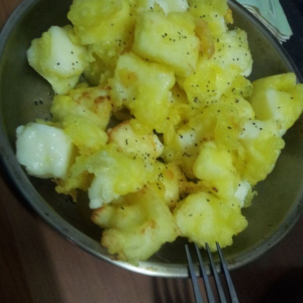 (夜市小吃點心)小心燙口的"脆皮炸鮮奶" : 謝靖涵一起做